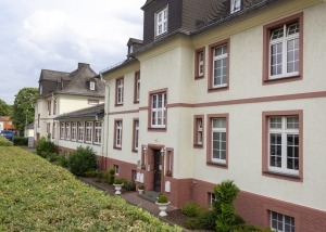 Die Häuser für Offiziere im Gewerbepark Spilburg innerhlab Wetzlar des ZHTK